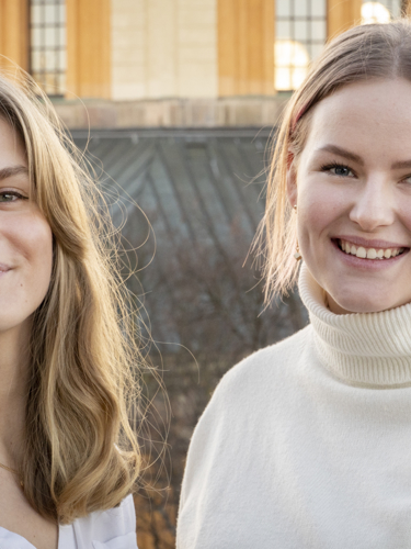 Linn Jendeby and Sara Kernen, technology pioneers at the Association of Swedish Engineering Industries